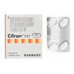 シフラン750 Cifran750、ジェネリックシプロ、シプロフロキサシン750mg